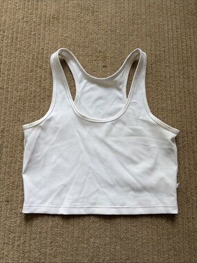 Lululemon Power Pivot Training Tank Top, L, White